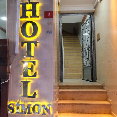 Simon Hotel Istanbul Exterior foto